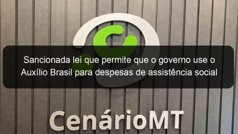 sancionada lei que permite que o governo use o auxilio brasil para despesas de assistencia social 1077536