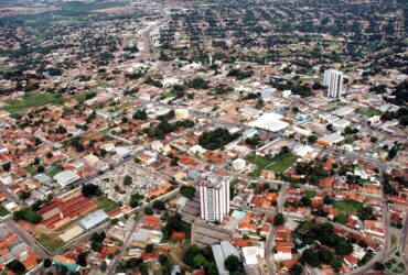 Vista aérea de Várzea Grande  - Foto por: Prefeitura de Várzea Grande-MT