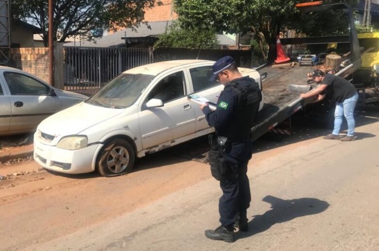 seguranca publica recolhe mais de 60 veiculos abandonados em lucas do rio verde