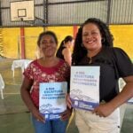 Moradores de Santo Afonso que aguardavam a regularização do seu imóvel há 40 anos  - Foto por: Fernanda Trindade