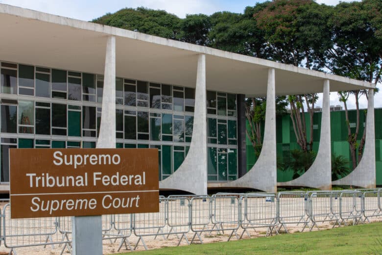 Brasília (DF) 11/04/2023 Fachada do palácio do Supremo Tribunal Federal (STF) Foto: Fabio Rodrigues-Pozzebom/ Agência Brasil