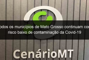 todos os municipios de mato grosso continuam com risco baixo de contaminacao da covid 19 988861