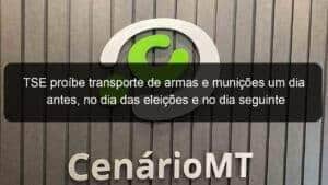 TSE proíbe transporte de armas e munições um dia antes, no dia das eleições e no dia seguinte