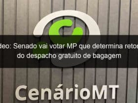 video senado vai votar mp que determina retorno do despacho gratuito de bagagem 1133122