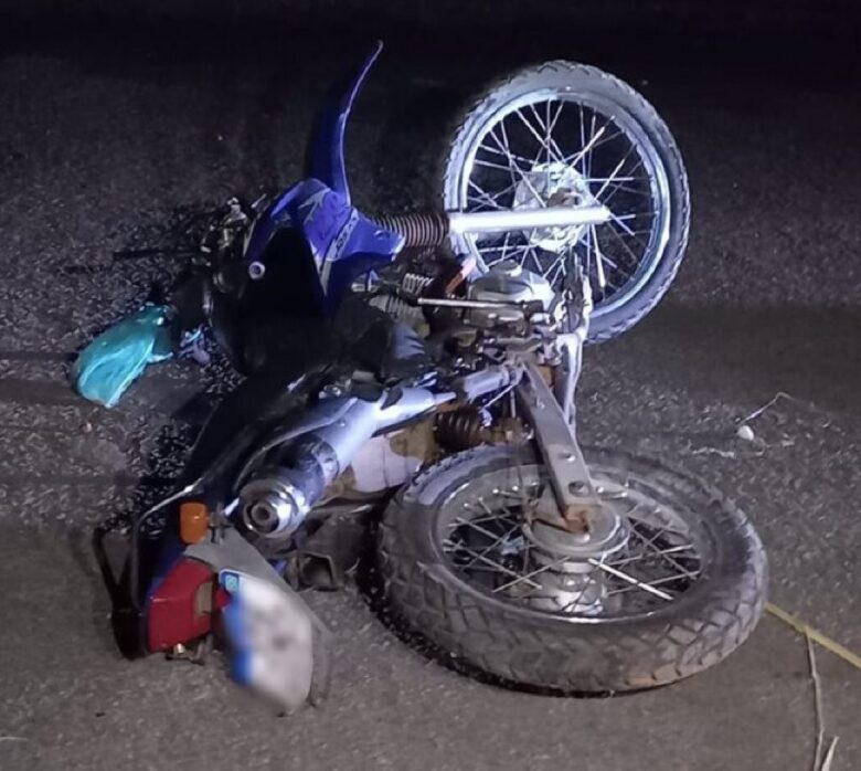 Motociclista bêbado perde controle e mata esposa em acidente em São José do Rio Claro/MT