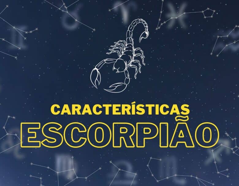 CARACTERÍSTICAS DE ESCORPIÃO