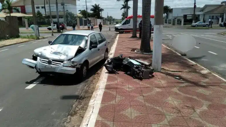 Motociclista perde a vida em acidente fatal