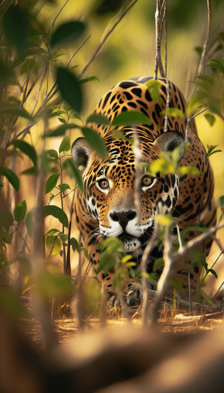 Um registro surpreendente publicado na página Pantanal Oficial no Instagram revela a extraordinária habilidade de uma Onça-Pintada em uma caçada bem-sucedida a um cervo às margens de um rio.