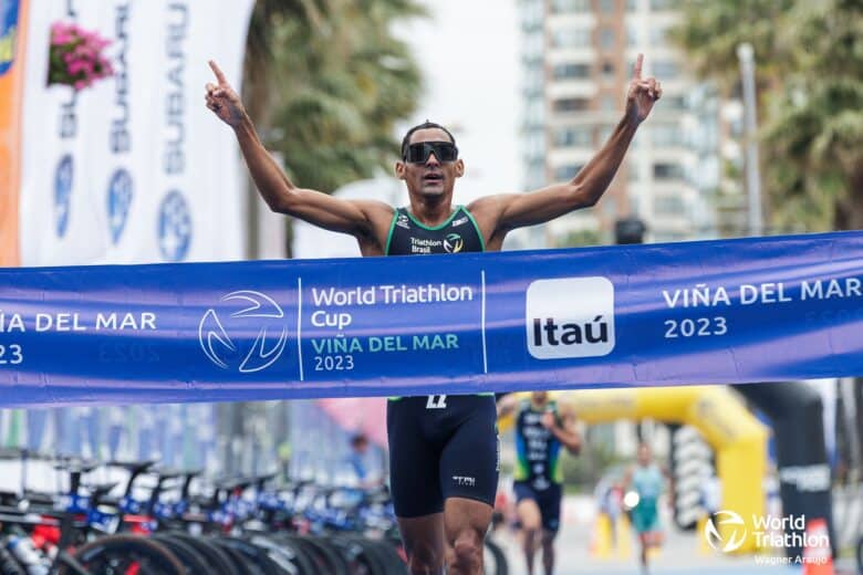 manoel messias, triatlo, copa do mundo Por: Divulgação/World Triathlon/Direitos Reservados