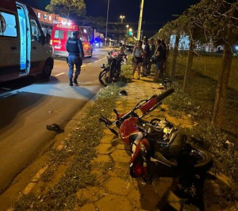 Jovens de 27 e 18 anos morrem em acidente com motos em Tangará da Serra