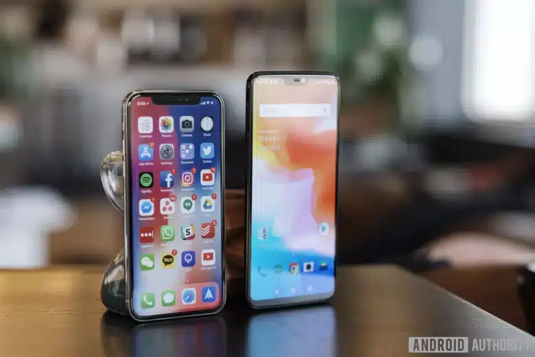 iPhone x Android