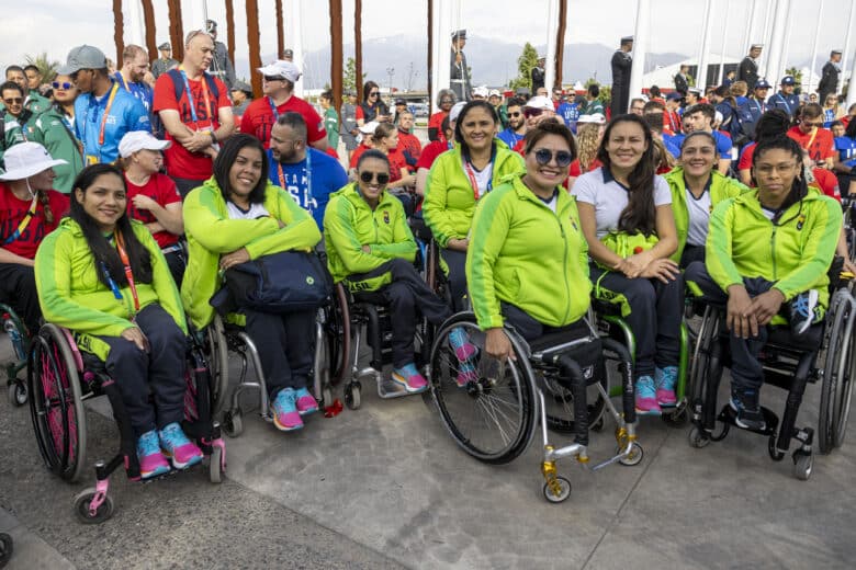 Parapan Santiago 2023, Cerimônia de Boas-Vindas Por: Alessandra Cabral/CPB/Direitos Reservados