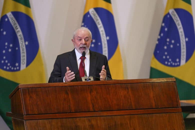 Brasília (DF) 21/11/2023 - O presidente Luiz Inácio Lula da Silva participa da Cerimônia de formatura de diplomatas do Instituto Rio Branco Foto: José Cruz/Agência Brasil