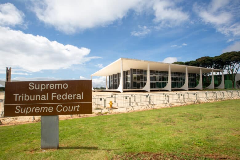 Brasília (DF) 11/04/2023 Fachada do palácio do Supremo Tribunal Federal (STF) Foto: Fabio Rodrigues-Pozzebom/ Agência Brasil