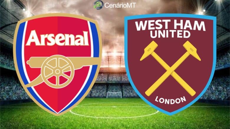 Onde assistir Arsenal x West Ham