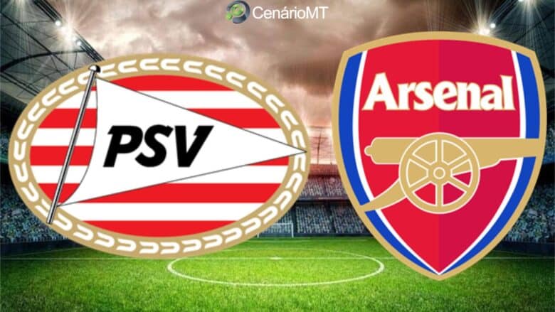 Onde assistir PSV x Arsenal