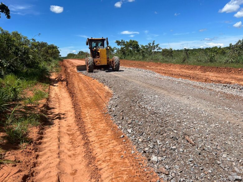 Sinfra trabalha para melhorar condições da MT-246 - Foto por: Fiscalização/Sinfra-MT