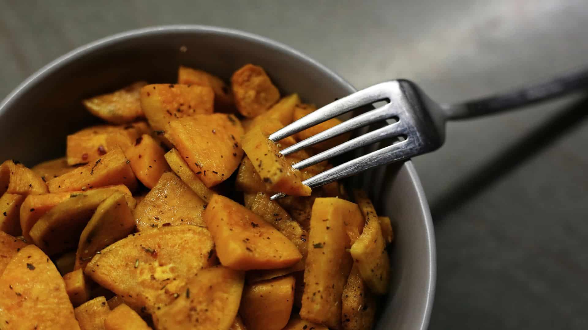 batata doce na airfryer