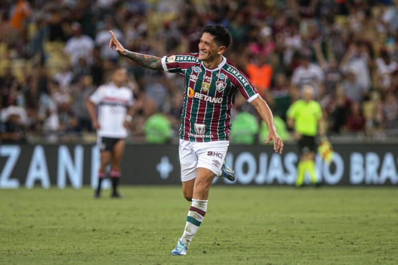 Rio de Janeiro, RJ - Brasil - 22/11/2023 - Maracanã - Campeonato Brasileiro, vigésima segunda rodada, jogo entre Fluminense x São Paulo. FOTO DE MARCELO GONÇALVES / FLUMINENSE FC  IMPORTANTE: Imagem destinada a uso institucional e divulga磯, seu uso comercial estᠶetado incondicionalmente por seu autor e o Fluminense Football Club.  IMPORTANT: Image intended for institutional use and distribution. Commercial use is prohibited unconditionally by its author and Fluminense Football Club.  IMPORTANTE: Im᧥n para uso solamente institucional y distribuici㮮 El uso comercial es prohibido por su autor y por el Fluminense Football Club Por: Marcelo Goncalves