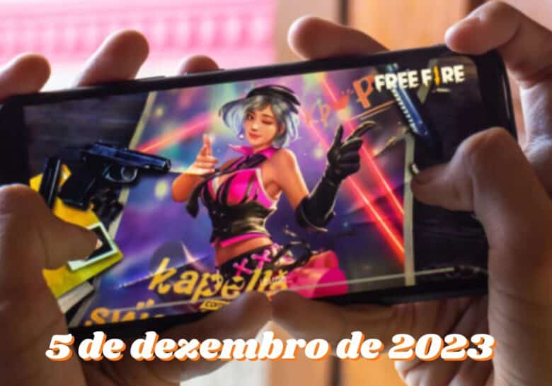 free fire 5 de dezembro de 2023