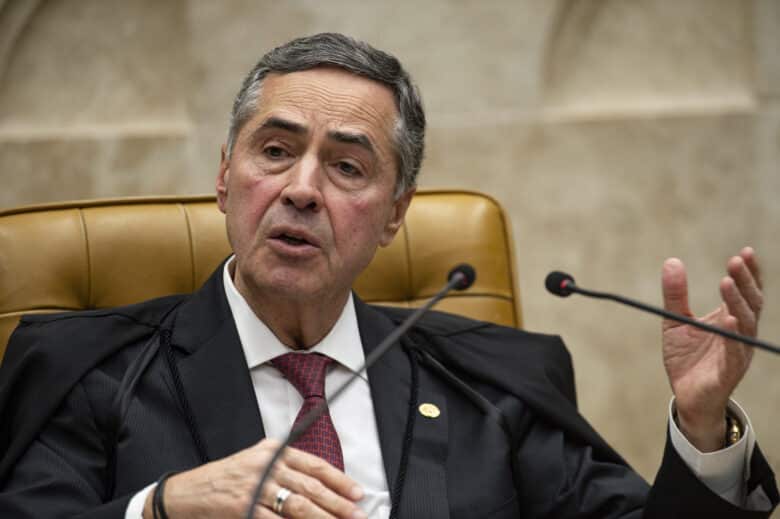 Brasília (DF), 19/12/2023 - O presidente do STF, Luís Roberto Barroso, durante sessão de encerramento do Ano Judiciário. Foto: Marcelo Camargo/Agência Brasil