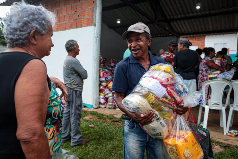 Ação de Natal no distrito Rio da Casca              Crédito - Jana Pessôa