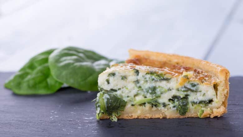 Quiche de espinafre: Uma opção vegetariana deliciosa