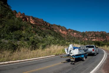 Veículos com reboque ou semi-reboque não podem transitar no trecho do Portão do Inferno