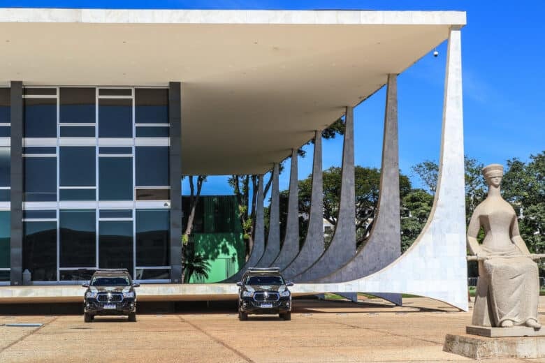 Brasília - 22. 05. 2023 - Foto da Fachada do Supremo Tribunal Federal, em Brasília. Foto: Antônio Cruz/ Agência Brasil/Arquivo