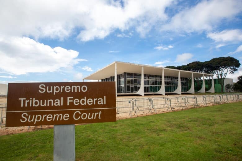 Brasília (DF) 11/04/2023 Fachada do palácio do Supremo Tribunal Federal (STF) Foto: Fabio Rodrigues-Pozzebom/ Agência Brasil/Arquivo