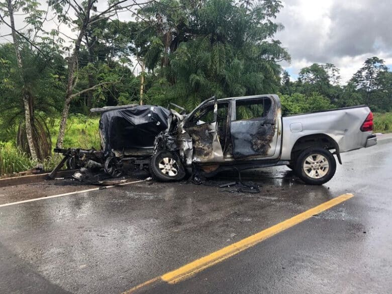 Homem tentou salvar irmão que morreu carbonizado em acidente na BR-163 em Sorriso