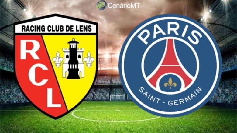 Onde assistir Lens x PSG