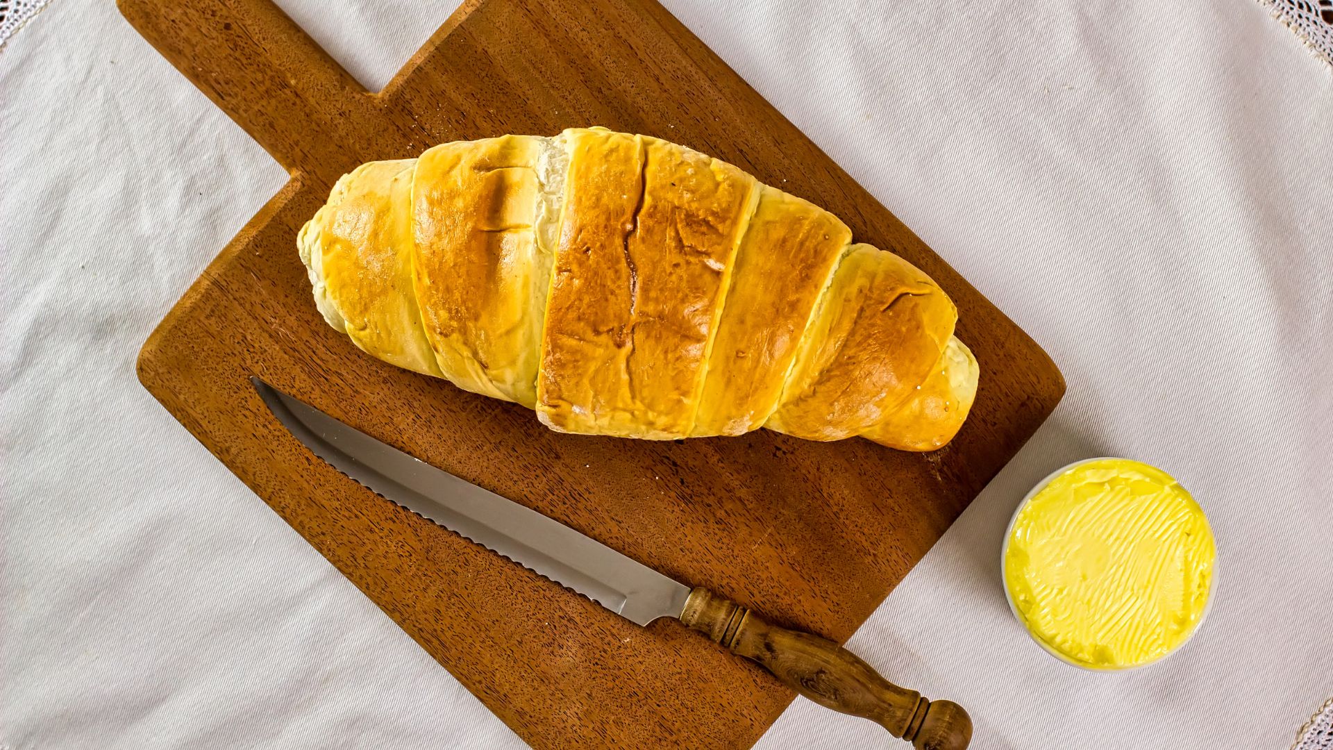 Receita de pão caseiro