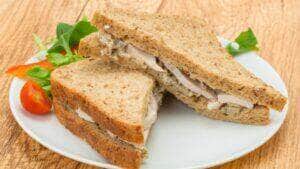 Receita de sanduíche de frango