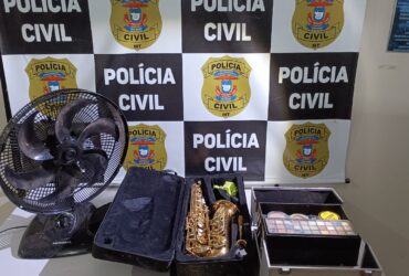 Polícia Civil recupera saxofone avaliado em R$ 8 mil furtado em Cáceres