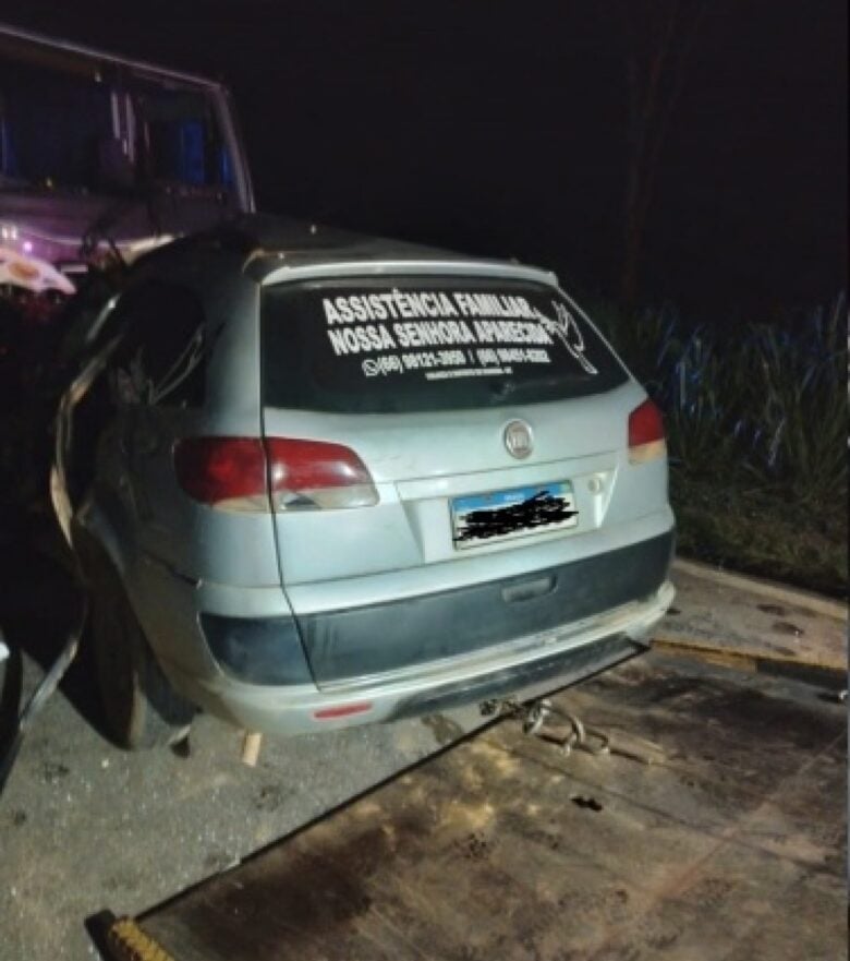 Motorista de carro funerário morre em acidente com ônibus na BR-364 em Rosário Oeste