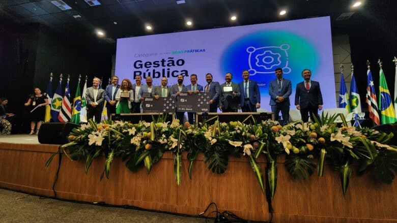 Além dos premiados, o evento reuniu os governadores do Brasil Central; formado pelo Distrito Federal e os estados de Goiás, Maranhão, Mato Grosso, Mato Grosso do Sul, Rondônia e Tocantins              Crédito - Lucas Rodrigues