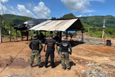 Operação fecha garimpo ilegal com trabalhadores em condições análogas à escravidão - Foto: Divulgação