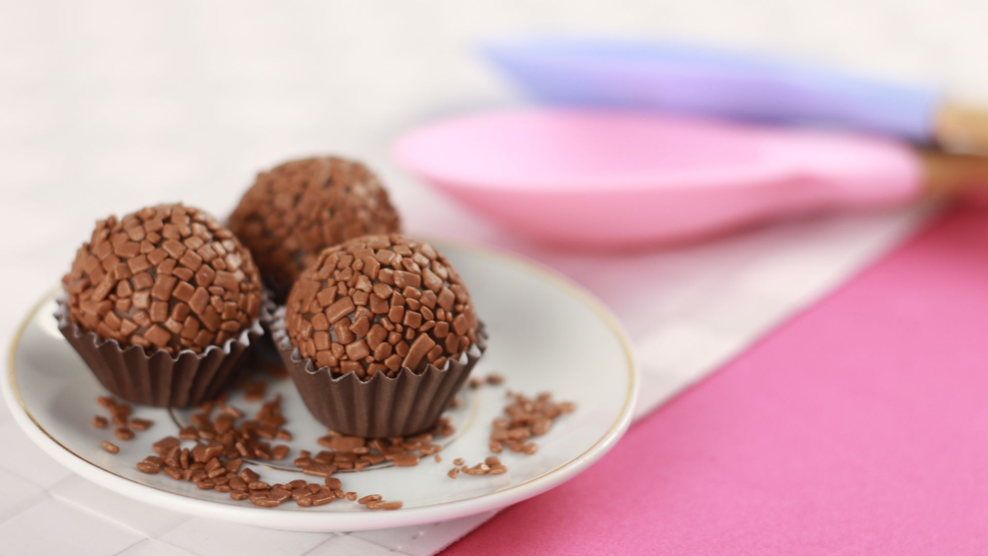 Brigadeiro sem manteiga