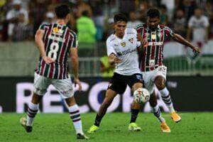 Fluminense x LDU. Foto: Twitter Conmebol