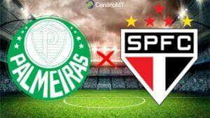 Onde vai passar Palmeiras x São Paulo