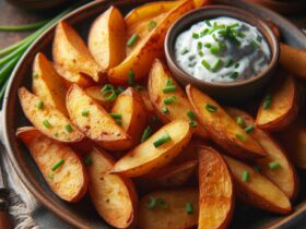 Receita de batata rústica na airfryer