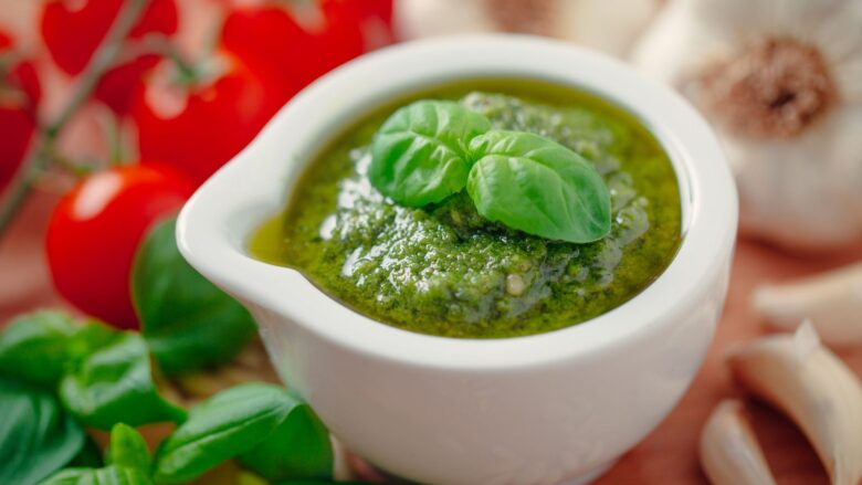 Receita de molho pesto