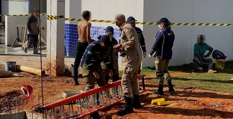 Homem morre soterrado em obra de escola em Sorriso