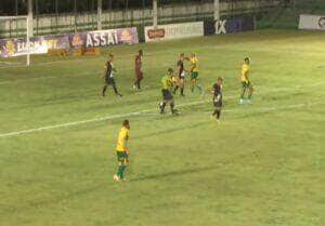 Lance de Mixto x Cuiabá. Foto: Reprodução YouTube