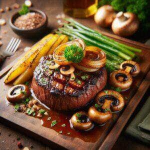 Como fazer bife acebolado