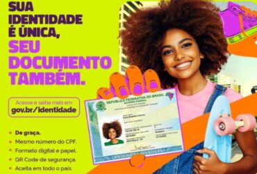 Nova Carteira de Identidade Nacional já está nas mãos de 4 milhões de brasileiros - Foto: Divulgação