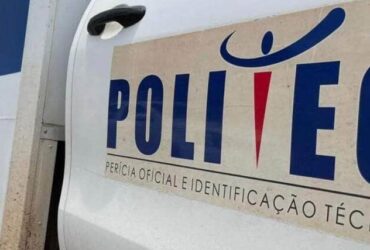 Cena do crime indica execução; vítima foi identificada como Nélio Eliobrincker, de 40 anos, e estava com mais de R$ 2 mil em dinheiro