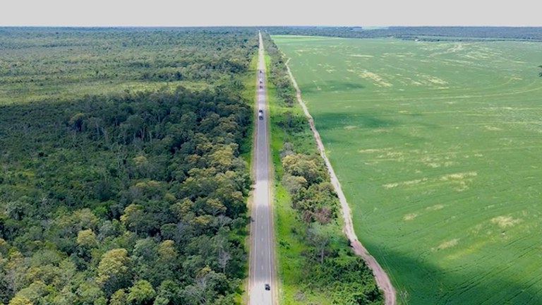 Revitalização de trecho da BR-174/MT garante fluidez viária em corredor agrícola de Mato Grosso - Foto: Divulgação