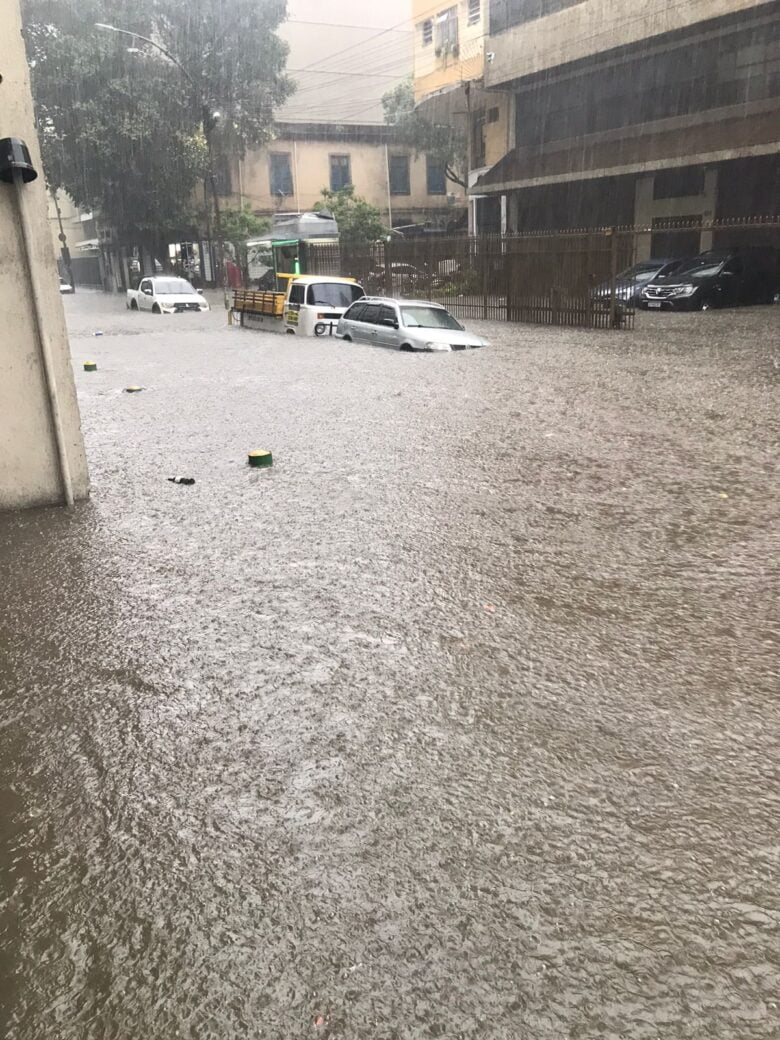 Chuva forte no centro do Rio de Janeiro Por: Akemi Nitahara/Agência Brasil